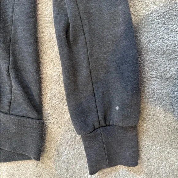 Aviator Nation Charcoal Hoodie with Multicolor Stripes - Picture 5 of 6